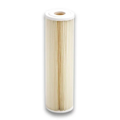 Filtro Cartucho Poliéster Plegado 9-3/4"x2-3/4" .35-100 micras