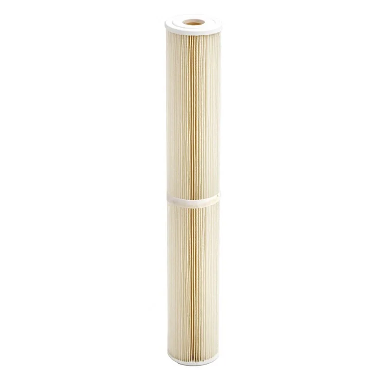 Filtro Cartucho Poliéster Plegado 19-1/2"x2-3/4" .35-50 micras