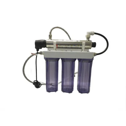 PURIFICADOR DE AGUA UV Cuatro pasos 13 litros x min Hidroclear Transparente