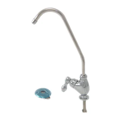 Llave Cuello de Ganso de Palanca Y Punta Cromada y