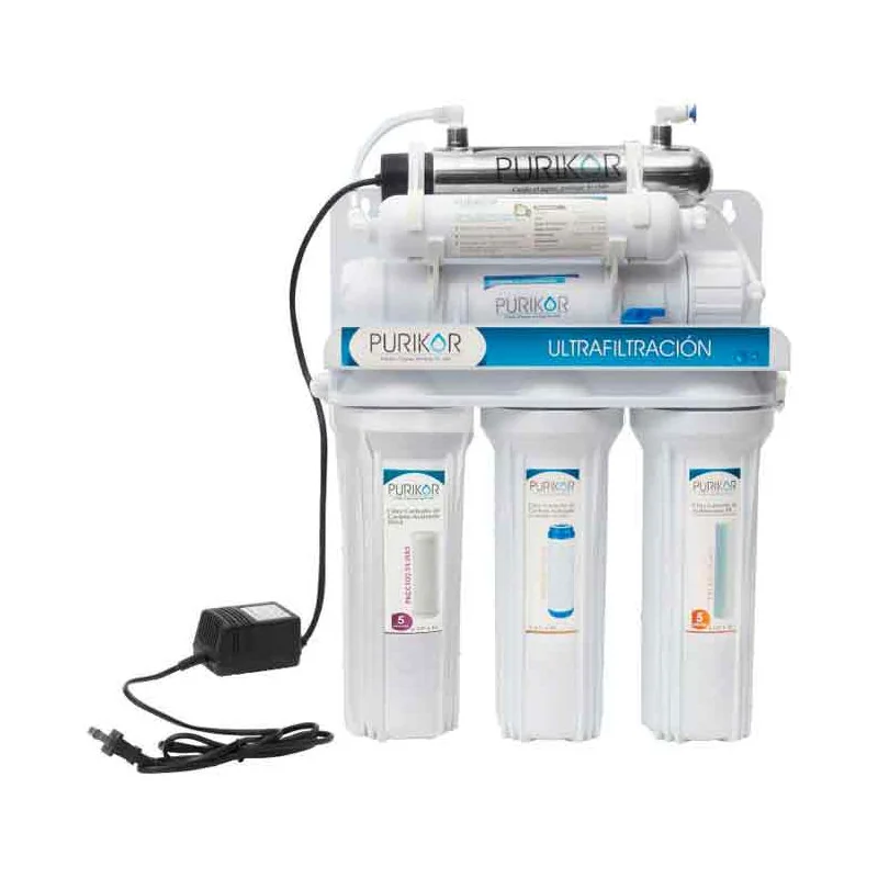 Sistema de Ultrafiltración Punto de Consumo (POU) Con UV