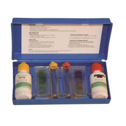 Kit para analizar cloro y PH