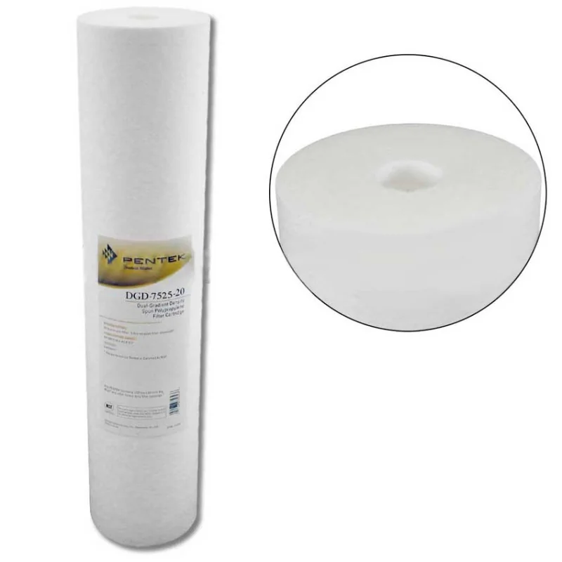 Cartuchos Dual-Gradiente DGD-7525-20 4.5"x20" 75-25 micras