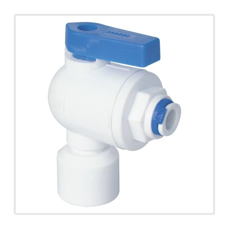 Válvula para Tanque Presión Osmosis Inversa 1/4" Manguera