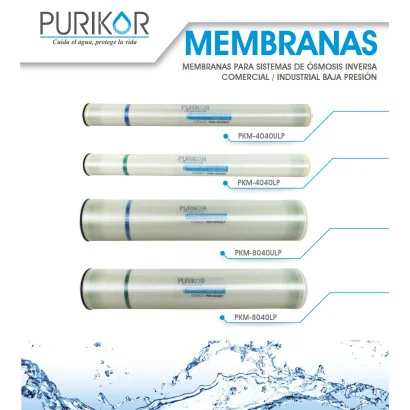 Membranas Purikor Osmosis Inversa PKM