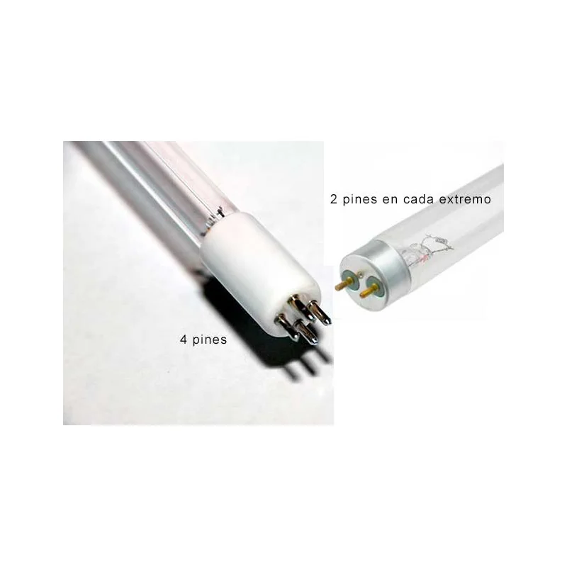 Foco/Bulbo Repuesto para UV de 4 Watts 2 o 4 pines
