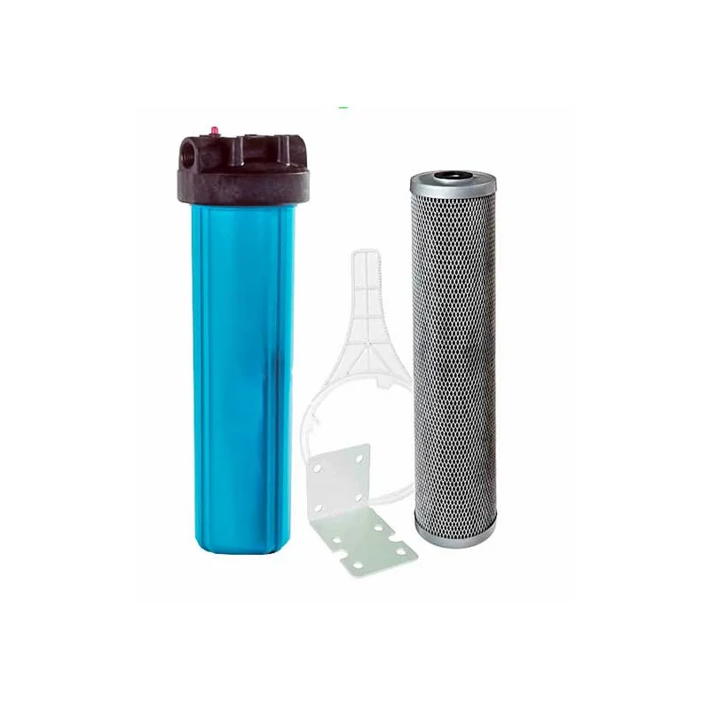 Filtro Punto Entrada Carbón Fybredyne Elimina Quistes, Cloro Olor y Sabor, alta duración .5 micras