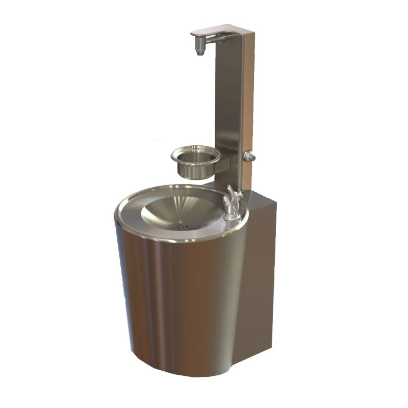 Bebedero De Agua Acero Inoxidable Con Llenado de Botellas