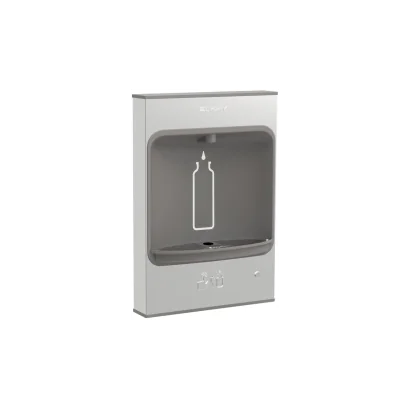 Estación de llenado de botellas mecánica Elkay EZH2O, sin filtro, no refrigerado, inoxidable