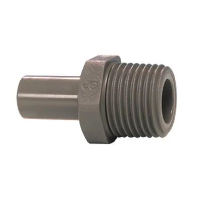 Adaptador espiga lisa - rosca NPT 1/2" x 1/2" NPT