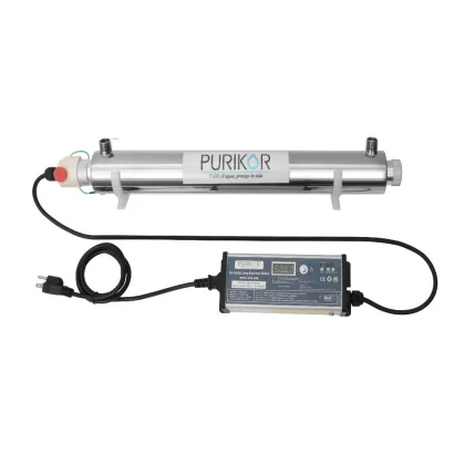 SISTEMA DE DESINFECCIÓN 18 GPM SERIE Platinum PURIKOR 40 WATTS