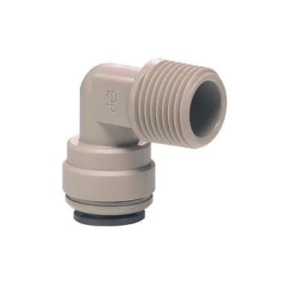 Codo Rígido 3/8" Rosca Macho-Tubing