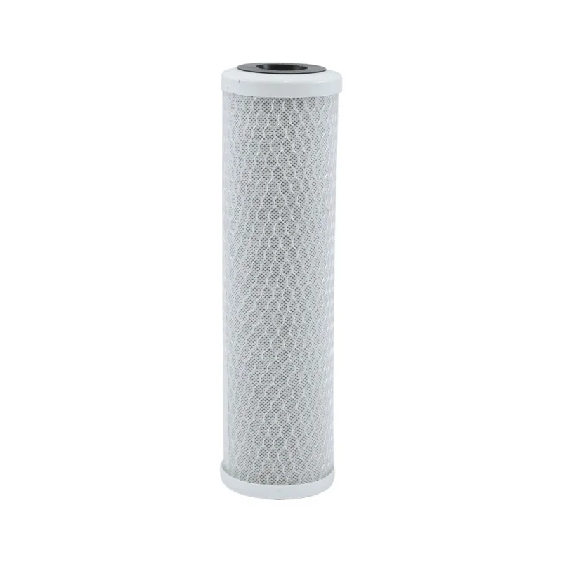 Cartucho Carbón Activado en BlockStd 10" elimina Sabor Olor Cloro
