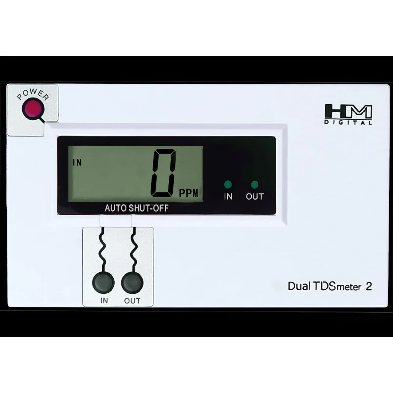 DM-2 monitor comercial dual TDS en línea DM-2 monitor comercial dual TDS en línea