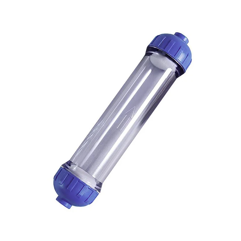 Cartucho10" en Línea Rellenable entradas de 1/4" NPT