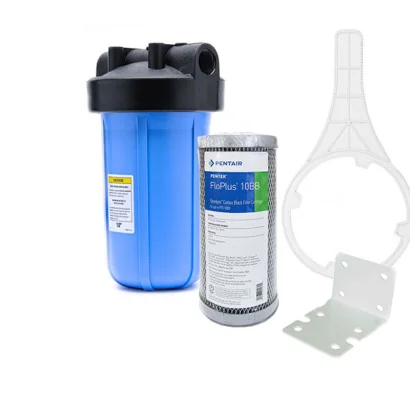 Filtro Punto Entrada Carbón Fibredyne Elimina Quistes, Cloro Olor y Sabor, alta duración .5 micras