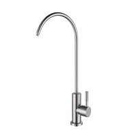 Llave de cuello de ganso modelo DELUXE para filtro de agua acero Inoxidable