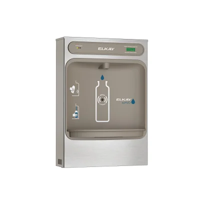 LZWSSM Estación de llenado de botellas Elkay EZH2O Montaje superficial, inoxidable no refrigerado filtrado