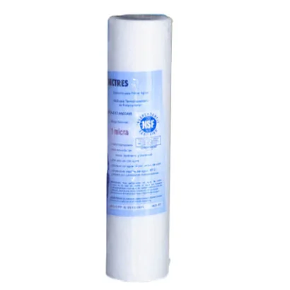 Cartuchos Dectres Polipropileno Termofusionado 10" de 1-50 Micrones