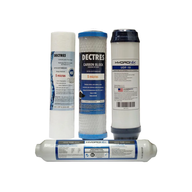 Kit de Mantenimiento 6 meses para osmosis 5 y 6 etapas 50,75,100, 400 gpd