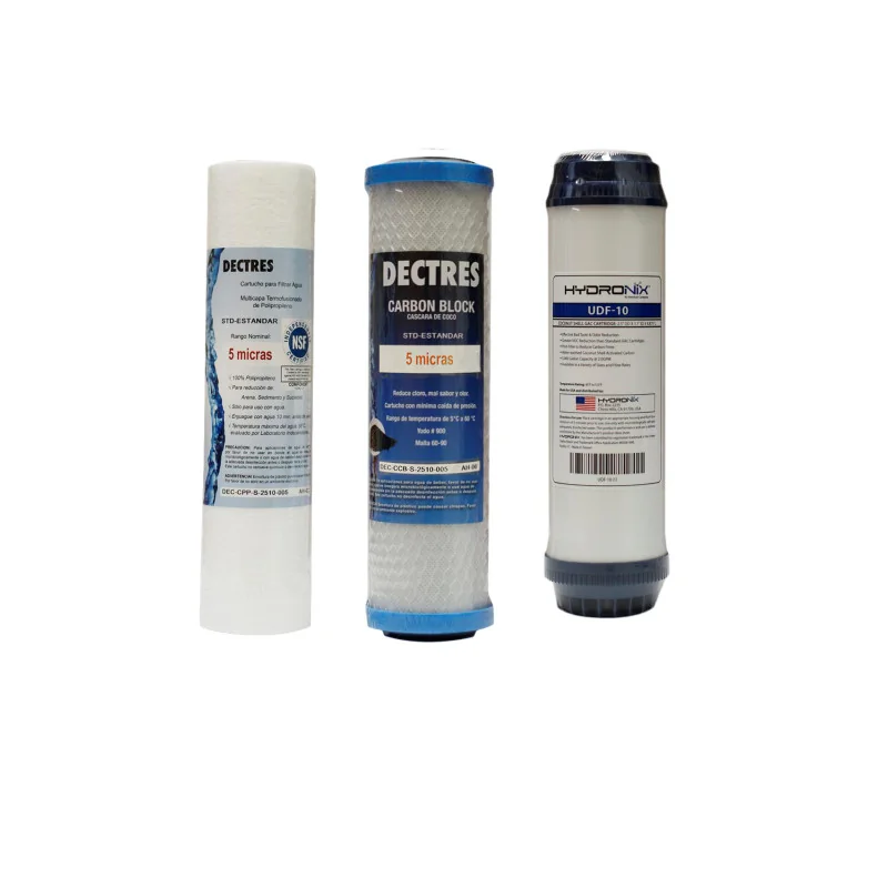 Kit de Mantenimiento 6 Meses para Purificación Básica 4 Etapas