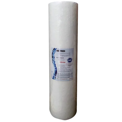 Cartuchos Dectres Polipropileno Termofusionado 4.3" x 20" 5 Micras