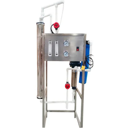 Ósmosis Inversa 1500 GPD 1 membrana 4" x 40" Semiautomática