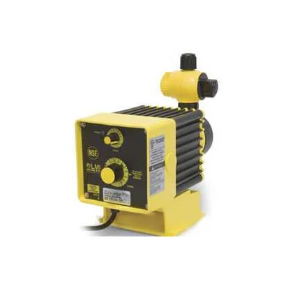 Bomba dosificadora 1.3 Gph 300 Psi Cabezal PVC Ajuste Control Manual 2 perillas