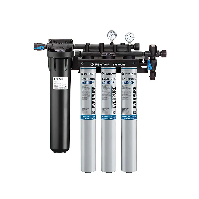 Everpure EV932523 Insurice Triple-I4000 (2) Sistema de filtro para Máquina de hacer Hielo