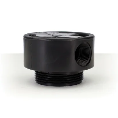 AQT-TH1-25 Cabezal De Entrada/Salida Para Tanque con Rosca 2.5" Conexión Tubería 1"