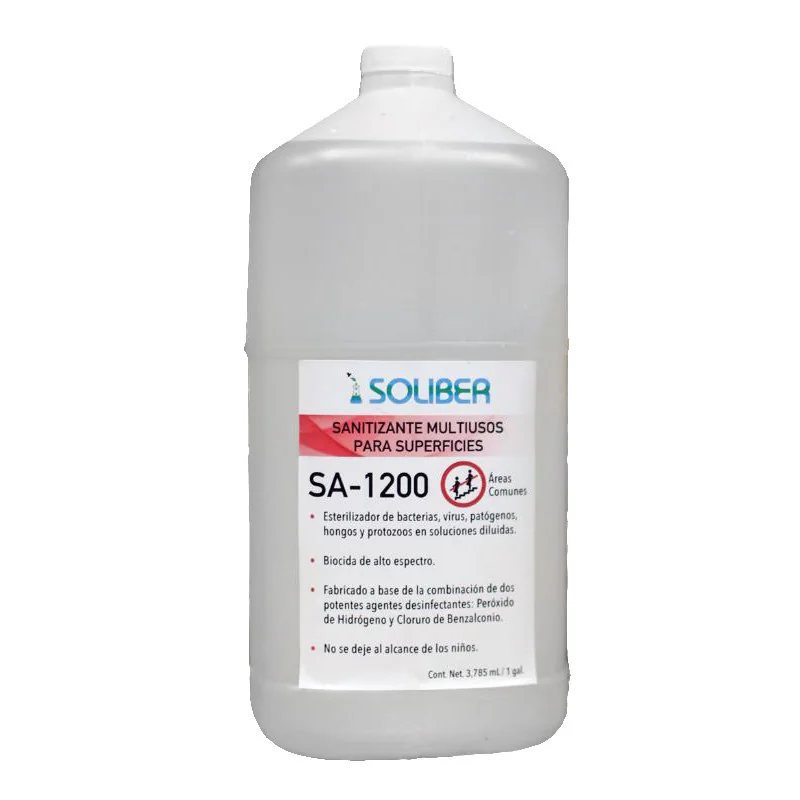 SA-1200 1 Galón Soliber Sanitizante Multiusos Para Areas Comunes