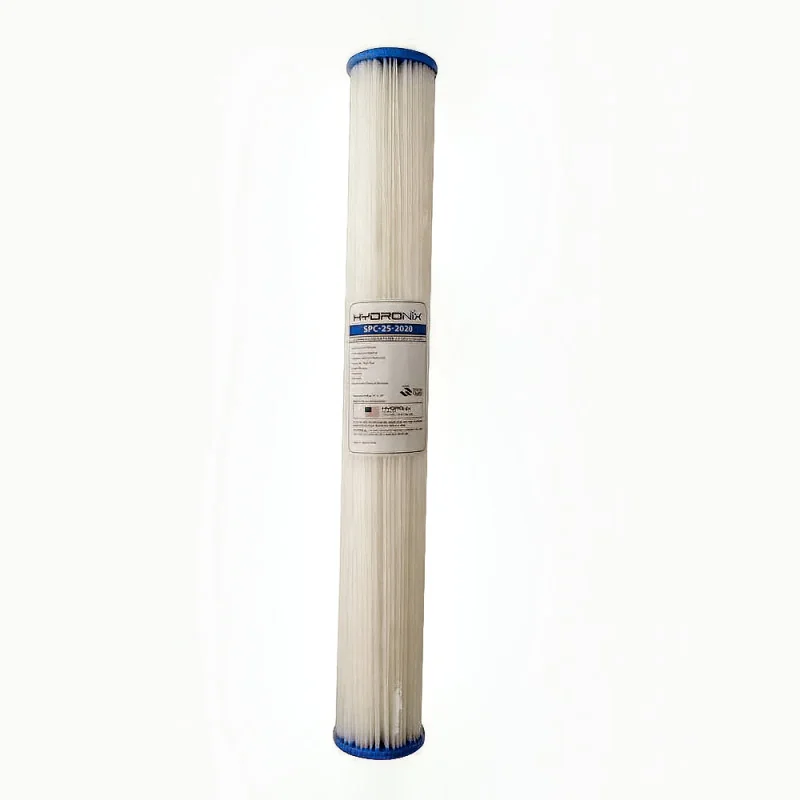 Hydronix SPC-25-2050 Cartuchos plisados 50 micras de poliéster