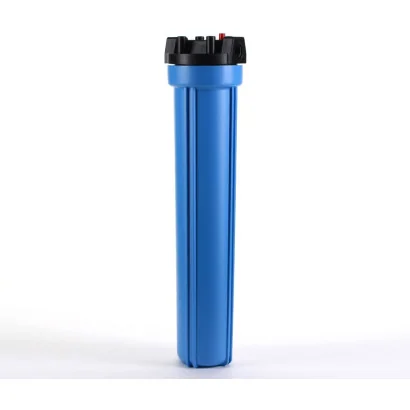 Portafiltros 2.5" x 20" azul estándar comercial HF5-20BLBK34PR Hydronix