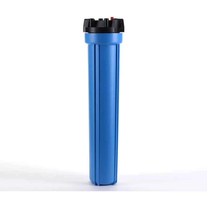 Portafiltros 2.5" x 20" azul estándar comercial HF5-20BLBK34PR Hydronix