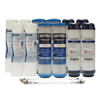 Kit de Mantenimiento 24 Meses para Purificación Básica 4 Etapas con UV