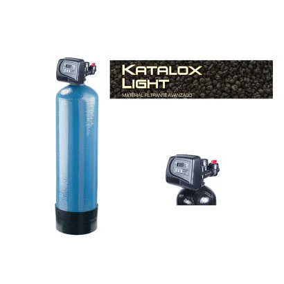 Filtros con 4 ft3 de Katalox Light Tanque 16"x65" Válv. Automática con Regeneración