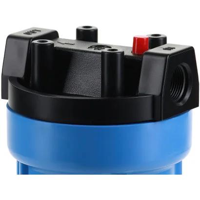 Portafiltro HF5-10BLBK34PR HYDRONIX NSF azul 3/4" con PR