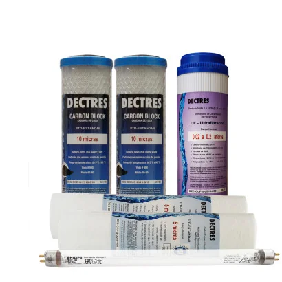 Kit de Mantenimiento 12 meses para Ultrafiltración AWT 4 etapas con UV