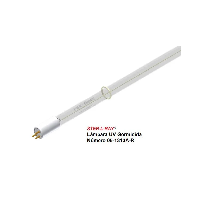 Lámpara Germicida Ultravioleta 05-1313A-R Genuinas Megatron M50, M90, M150, M250 75W S2400C 1554 mm