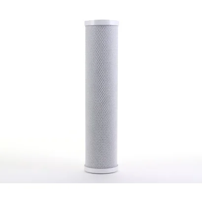 Hydronix CB-45-2010 NSF 4.5" x 20" Filtro Carbón En bloque 10 Micras