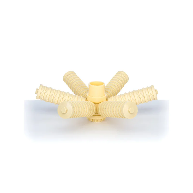 Distribuidor PP, Inferior interno, 36", ros. 4", Brazos, tubería 1.5" (10849)