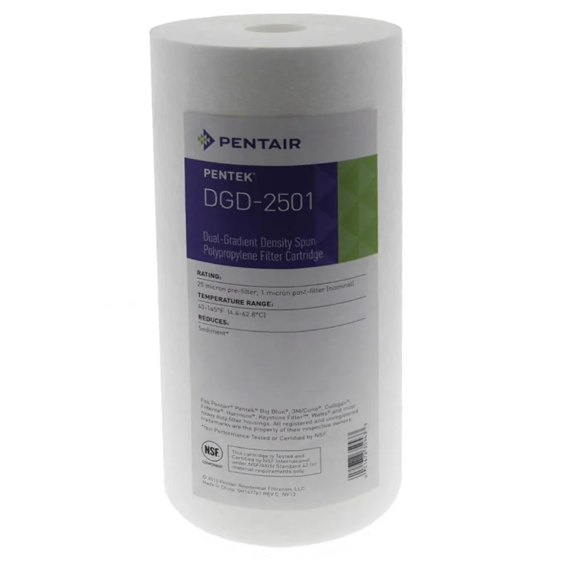 Cartuchos Dual-Gradiente DGD-2501-10 4.5"x10" 25-01 micras Cartuchos Dual-Gradiente DGD-2501-10 4.5"x10" 25-01 micras