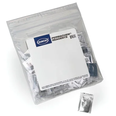 FerroVer® Almohadas en polvo de reactivo de hierro, 10 mL, pk/100