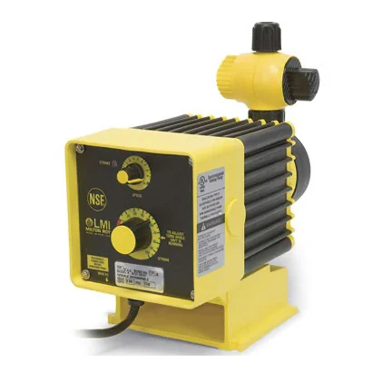 Bomba dosificadora de químicos LMI B131-368SI 50 PSI 4.5 GPH Válvula 4F