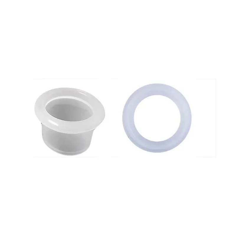 Juego empaques Silicón para Cuarzo bulb. 4,6,12 y 25 Watts 2 y 4 pines