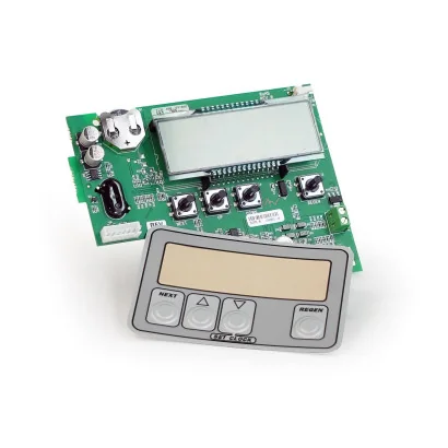 V3408EE-4TO5BOARD Tarjeta P/Válvula WS1/1.25/1.5/2L/2 etiqueta 4 Botones