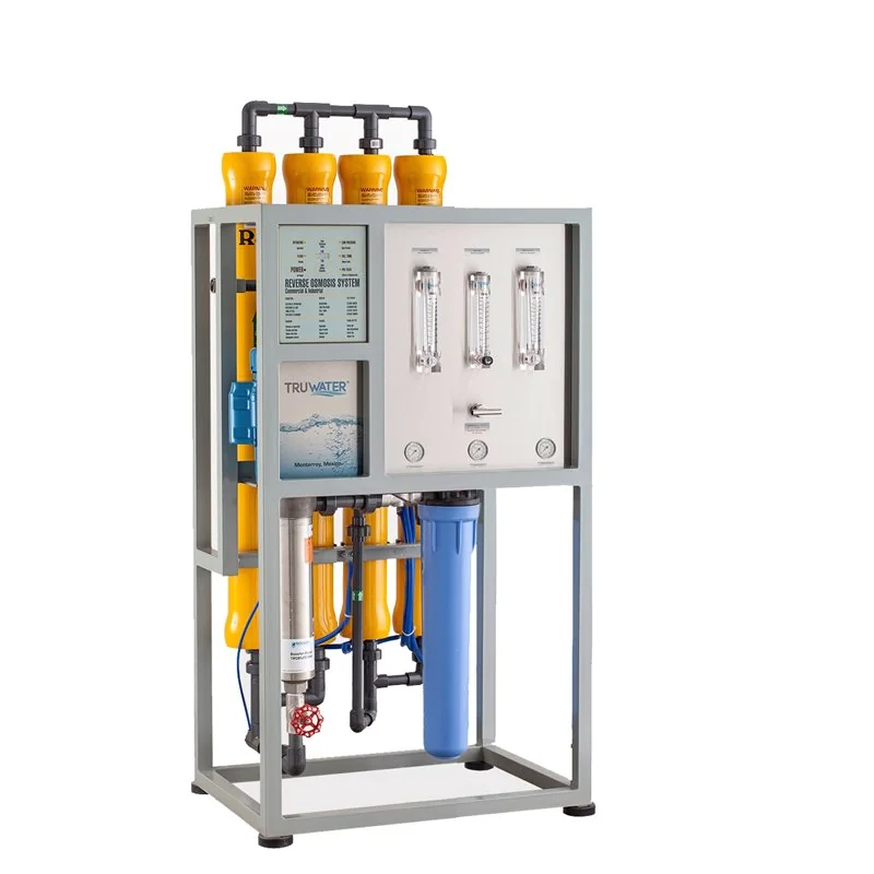 Sistema de Ósmosis Inversa Comercial de 5600-8800 GPD 4 Membranas