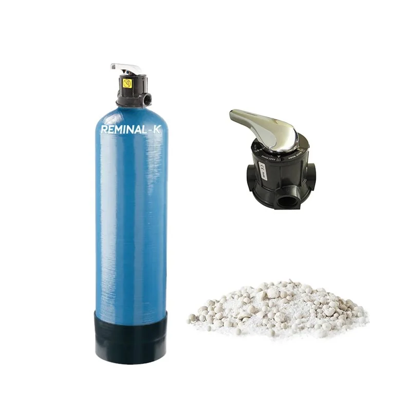 Filtro Agua Alcalina 1.5 ft3 2.8 gpm PH 8.5 a 9.5 Con 60 Kg Reminal-K