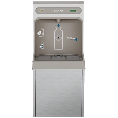 LZ8WSSSMC Estación de llenado de botellas montaje muro refrigerada Elkay ezH2O filtrado 8GPH