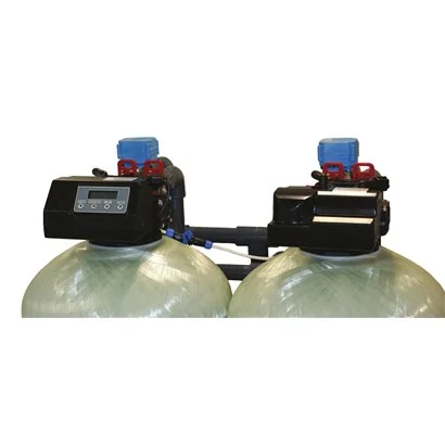Suavizador de agua Duplex 2 ft3 x columna 85TA 60-1D7B0 12" x 52" 1"